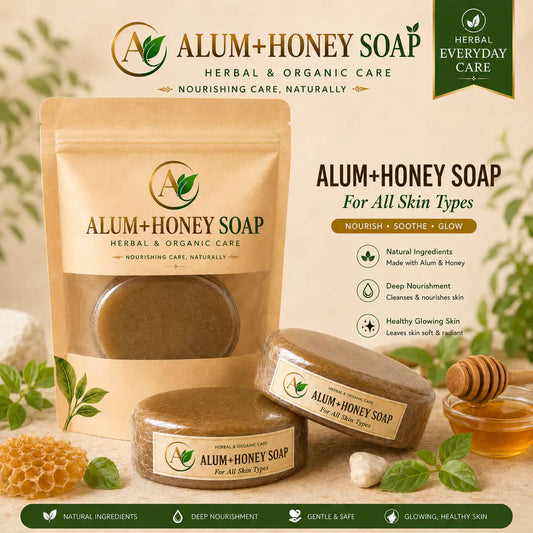 NUTRACAREZ Alum+honey soap