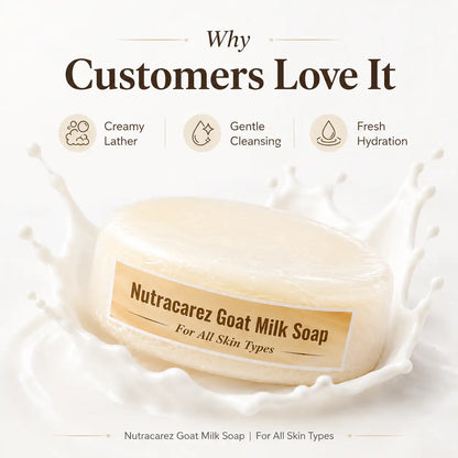 NUTRACAREZ Goat milk soap