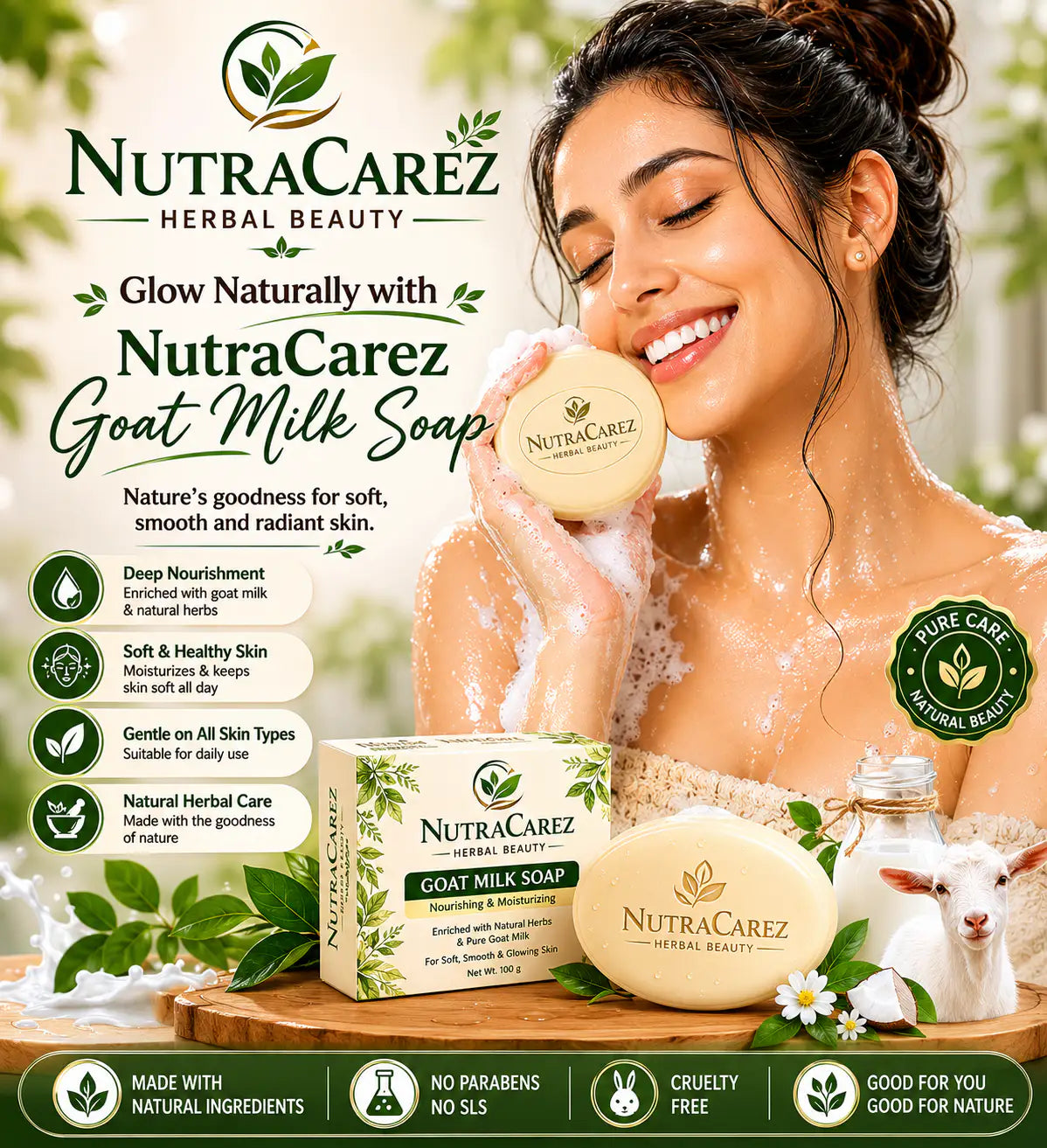 NUTRACAREZ BEAUTY SOAP